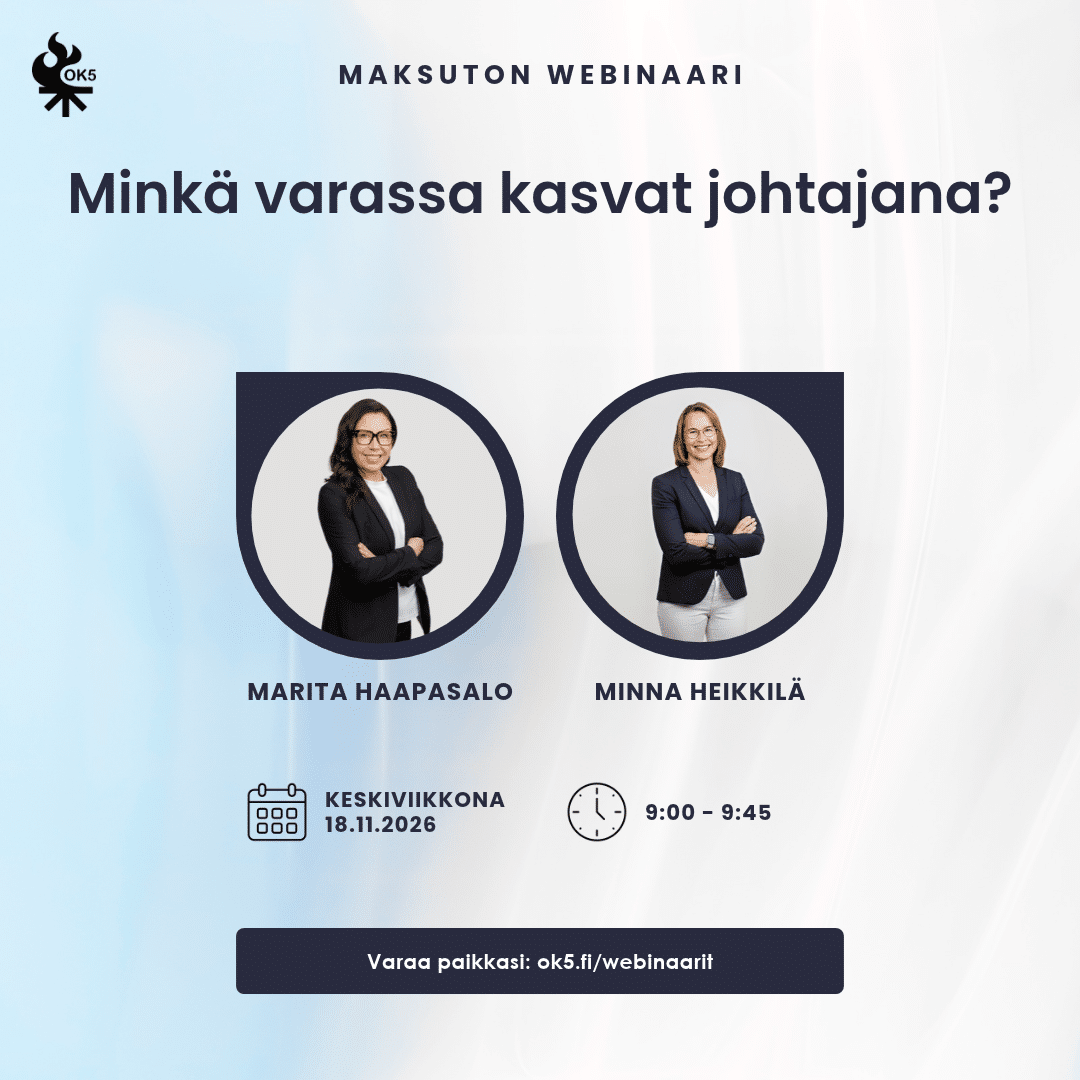 Webinaari: AI johtajan kasvun tukena