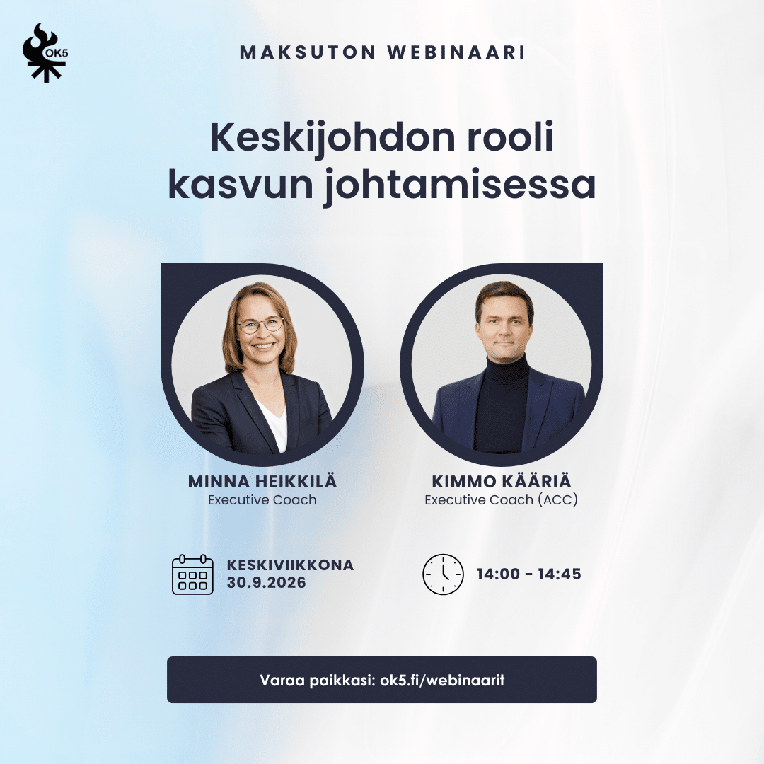 Webinaari: AI johtajan kasvun tukena